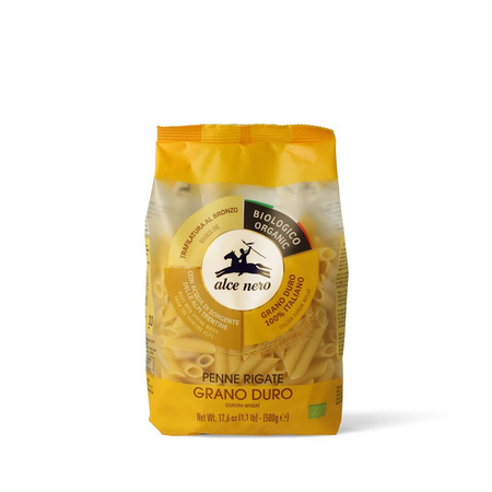 Pasta di semola di grano duro penne biologica 500 g – Alce Nero