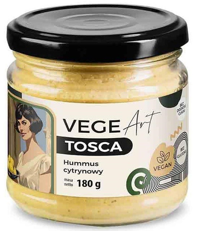 Hummus al limone 180 g – Tosca