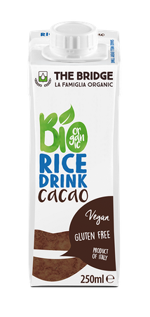 Bevanda al riso e cioccolato 250ml senza glutine bio - Il Ponte