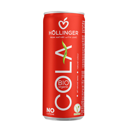 Bevanda Cola decaffeinata Biologica 250 ml (lattina) – Hollinger