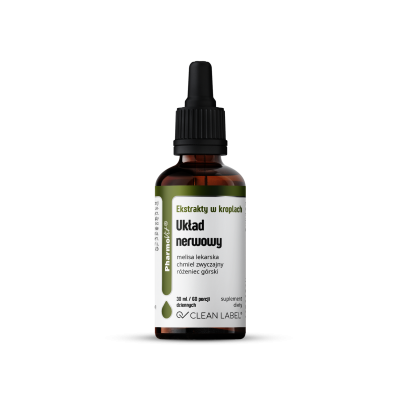 Estratti in gocce per il Sistema Nervoso Integratore alimentare senza glutine 30 ml - Pharmovit