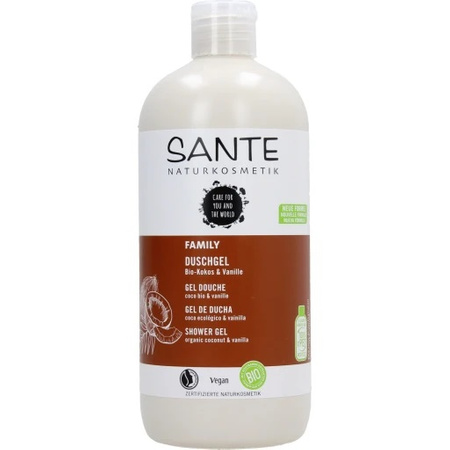 Gel doccia ECO cocco e vaniglia 500 ml - Sante