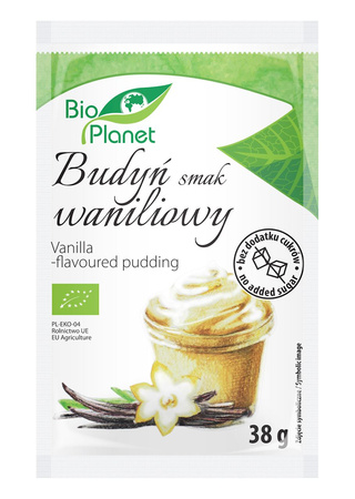 Budino alla vaniglia Biologico 38 g – Bio Planet