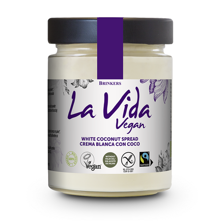 Crema di cocco equo e solidale senza glutine bio 270 g - LA VIDA