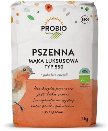 Farina di grano tenero tipo 550 bio 1 kg - PROBIO