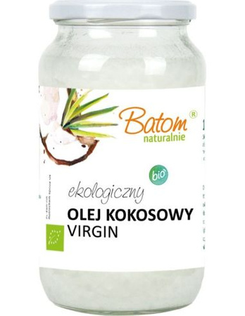 Olio di cocco vergine biologico 1 l – Batom