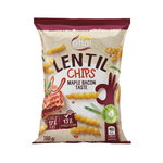 Patatine di lenticchie rosse aromatizzate alla pancetta 100 g
