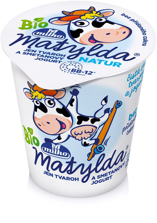 Quark naturale biologico 125 g - Matylda