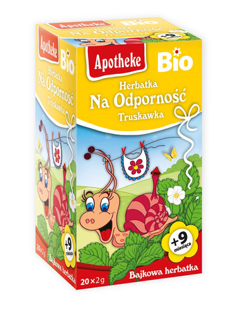 Tè per bambini - per l'immunità fragola bio (20 x 2 g) 40 g