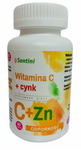 Integratore alimentare di vitamina C + zinco 60 compresse - Santini