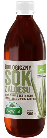 Succo di aloe biologico 500 ml – Ekowital