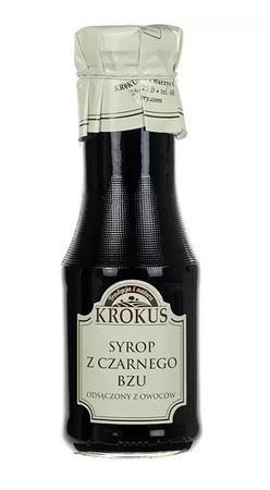 Sciroppo di sambuco senza glutine 375 g (300 ml) - krokus
