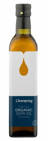 Olio di soia Biologico 500 ml – Clearspring