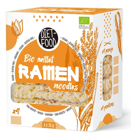 Pasta di miglio 100% senza glutine bio 280 g