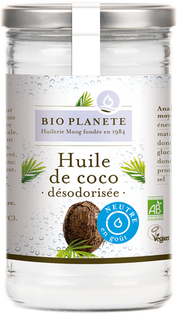Olio di cocco inodore bio 950 ml - Bio Planete
