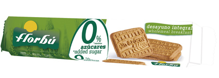 Biscotti senza zuccheri aggiunti 160 g - Florbu