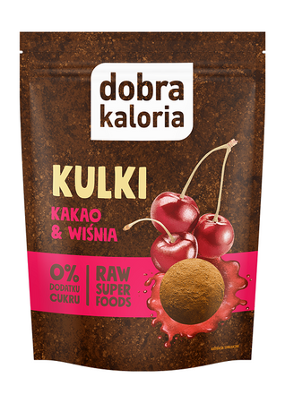 Palline energetiche cacao e ciliegia senza zucchero 58 g – Kubara