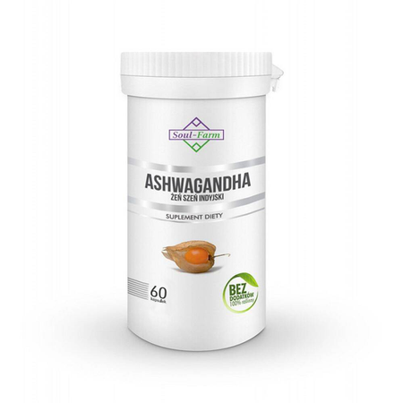 Estratto di Ashwagandha (500 mg) integratore alimentare 60 capsule – Soul Farm