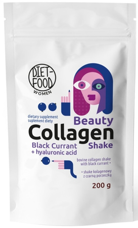 Shake al Collagene Bellezza Ribes Nero integratore alimentare 200 g – Diet-Food