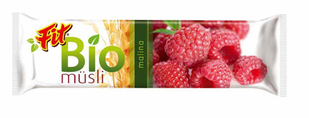 Barretta muesli al lampone biologica 30 g – Fit Bio