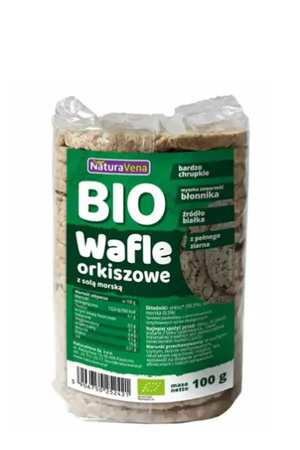 Gallette integrali di farro con sale marino BIO 100 g - Naturavena