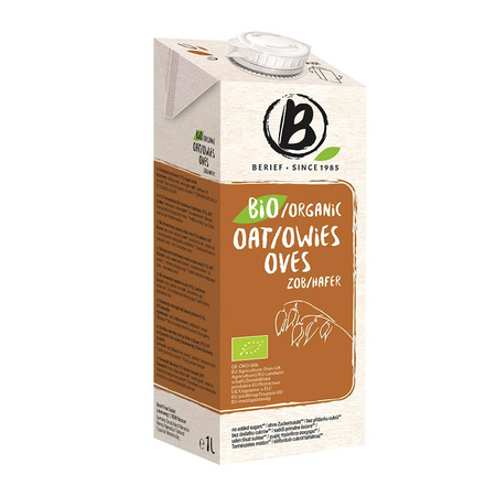 Bevanda all'avena senza zuccheri aggiunti bio 1 l - berief