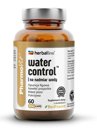 Capsule per l'eccesso di acqua corporea (Water Control) integratore alimentare 60 pz. - Pharmovit (Herbaline)