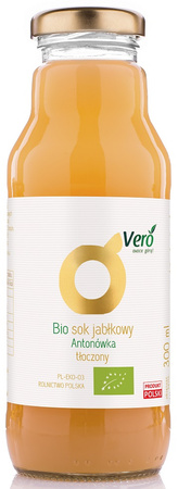 Succo di mela Antonówka NFC Biologico 300 ml – Vero