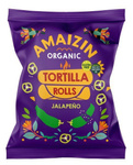 Tortilla chips di mais senza glutine al jalapeno bio 100 g - Amaizin