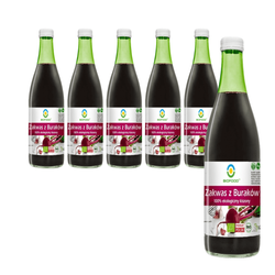 SET 6 x Pasta madre di barbabietola sottaceto senza glutine bio 500 ml