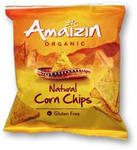 Chips di mais salate senza glutine Biologiche 75 g – Amaizin