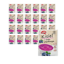 SET 25 x Gelatina aromatizzata al mirtillo 40 g