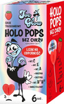 Holopops lecca-lecca per l'immunità alla fragola senza zucchero (6 pezzi) 36 g – Joe Glow