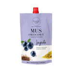 Mousse di frutta al mirtillo Fiocchi di mirtillo Semi di lino 100 g