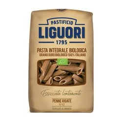 Pasta integrale Penne Rigate BIO 500 g - Liguori