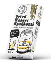 Spaghetti di konjac senza glutine 80 g – Diet-Food