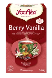 Tè alla vaniglia con bacche bio (17 x 2 g) 34 g - YOGI TEA