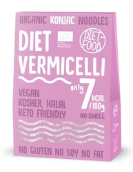 Vermicelli di konjac senza glutine Biologico 385 g (300 g) – Diet-Food