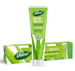 Dentifricio lenitivo + protettivo con aloe vera 100 ml - Dabur
