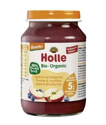 Mela senza glutine - mirtillo da 5 mesi Demeter BIO 190 g (barattolo) - Holle