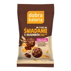 Palline per la colazione al cioccolato belga fondente 40 g - Kubara