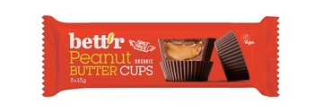 Praline con ripieno di crema di arachidi bio (3 x 13 g) 39 g - Bett'R
