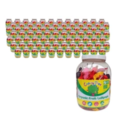 SET 84 x Lecca-lecca tondo senza glutine BIO 10 g