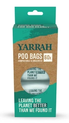 Sacchetti compostabili per feci di cane 60 pz. - Yarrah