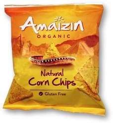 Chips di mais salate senza glutine Biologiche 75 g – Amaizin