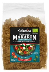 Pasta di grano duro integrale fusilli Biologico 500 g - Vitaliana