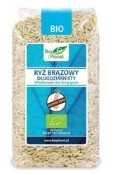 Riso integrale a grana lunga senza glutine bio 500 g