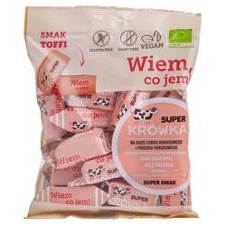 Caramelle mou vegane al gusto toffee senza glutine biologiche 150 g – Super Krówka
