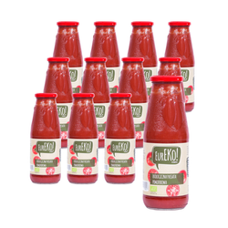 SET 12 x Pomodoro passato bio 680 g eureko