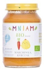 Piatto di carote e pollo da 5 mesi BIO 190 g - yum